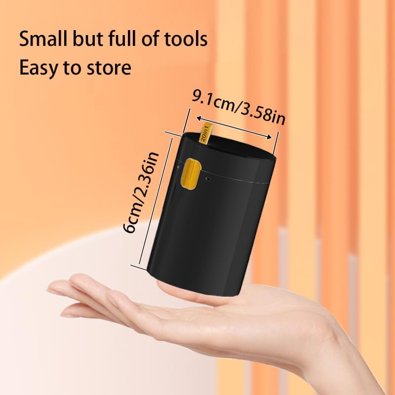 Kit de limpieza de auriculares para pantalla de teléfono portátil 20 en 1, kit de limpieza de teclado, kit de limpieza de teclado con cepillo de