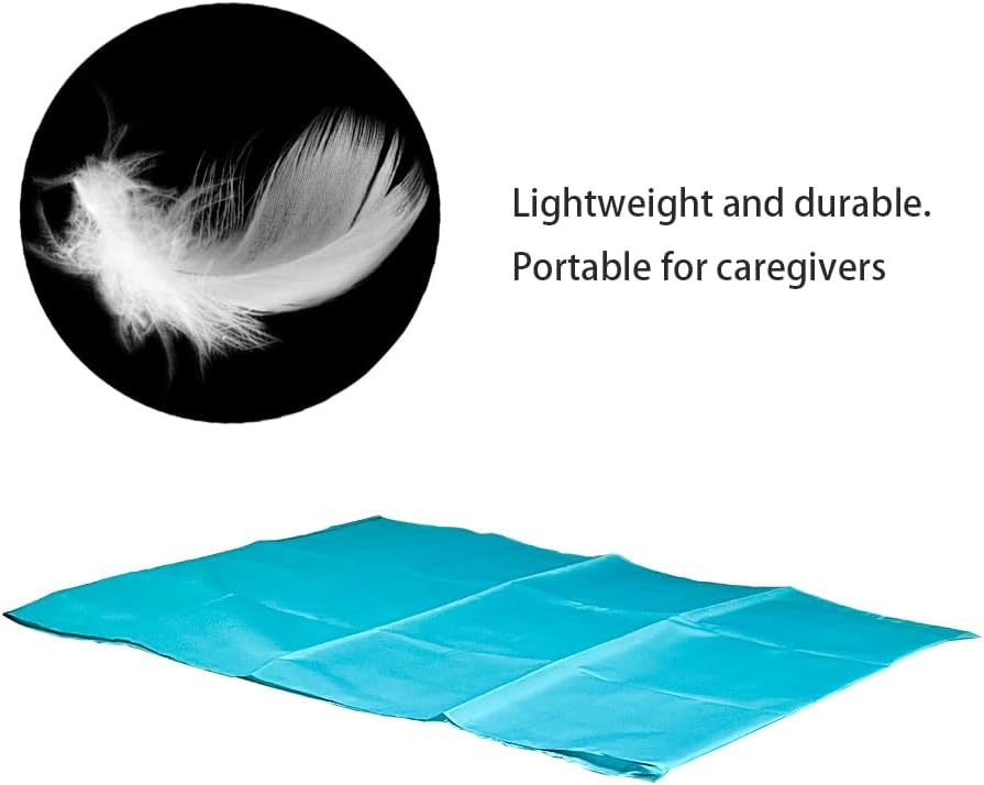 Swantú – Hoja tubular deslizante para transferencia de pacientes, hojas deslizantes para movilidad limitada, tela deslizante para transferencia y