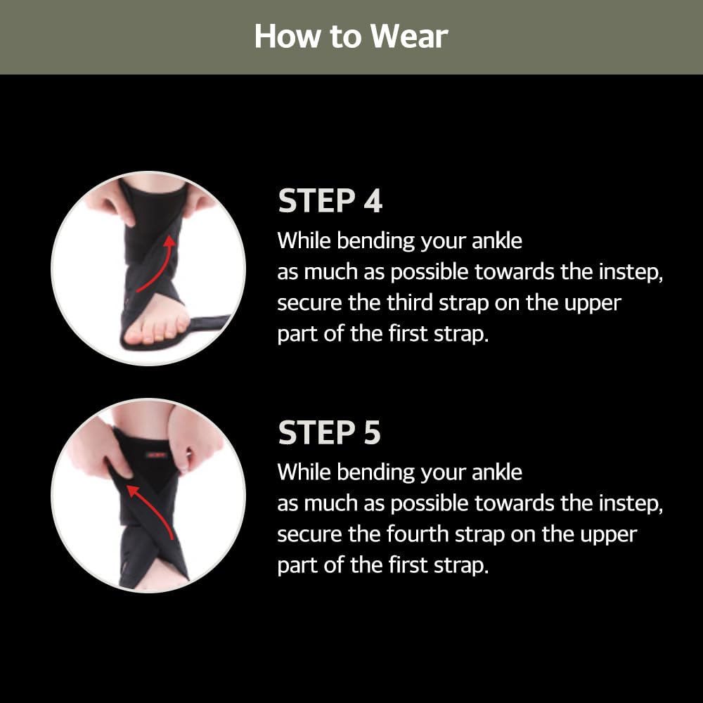 Dropfoot Braces Tipo 3 – Estabilizador de pie usado con zapatos, evita la inversión de los pies, equipo médico ortopédico, material ligero con