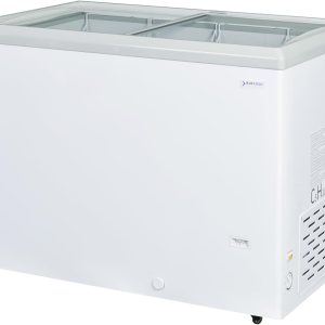 Congelador comercial de 16 pies cúbicos con luz LED, rango de temperatura de -8 F y 0 F, congelador de pantalla superior de vidrio con 6 cestas de Congelador comercial de 16 pies cúbicos con luz LED, rango de temperatura de -8 F y 0 F, congelador de pantalla superior de vidrio con 6 cestas de