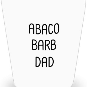Abaco Barb Dad Shot Glass divertido regalo novedad ideas para los amantes del caballo propietario hombres mujeres niños niños Abaco Barb Dad Shot Glass divertido regalo novedad ideas para los amantes del caballo propietario hombres mujeres niños niños