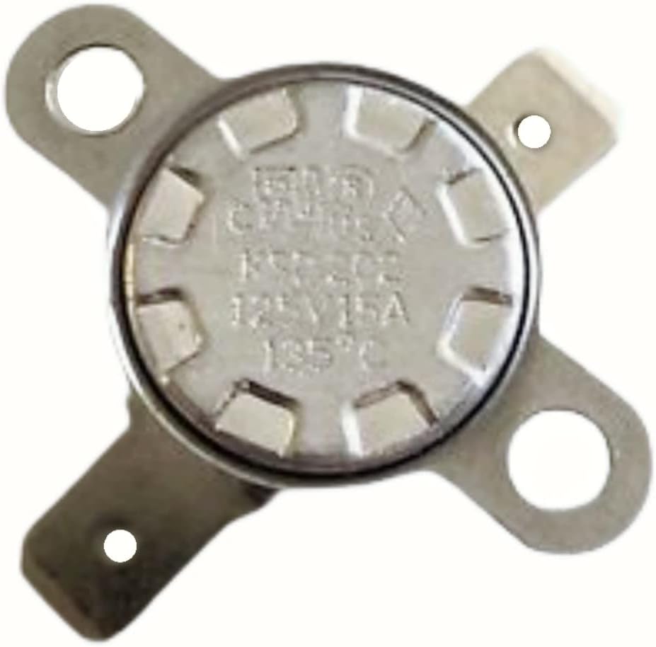 Termostato de microondas W10269232 ksd202 135deg apto para Whirlpool WMH31017FS0, WMH31017FS, WMH31017HS6, WMH2205XVB0, YAMV2307PFS0, YWMH31017FW1