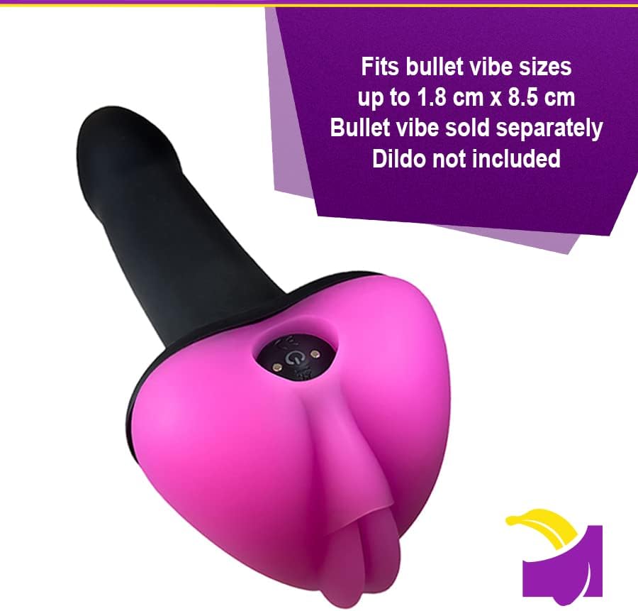 Lippi by bananapants – Cojín de estimulación con base de consolador, Stroker y consolador bellamente elaborado. Juguete de silicona deliciosamente