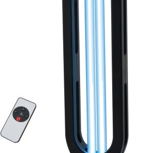 Lámpara de esterilización con luz UV con ozono para purificación de aire de habitación de olores (mando a distancia incluido) Tasa de esterilización Lámpara de esterilización con luz UV con ozono para purificación de aire de habitación de olores (mando a distancia incluido) Tasa de esterilización
