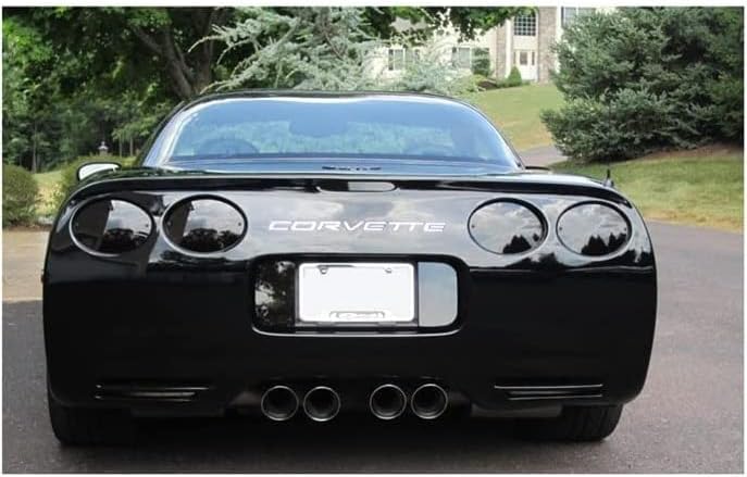 Corvette – Kit de apagón acrílico para luz trasera, 3er freno, 7 unidades 1997-2004 C5 y Z06