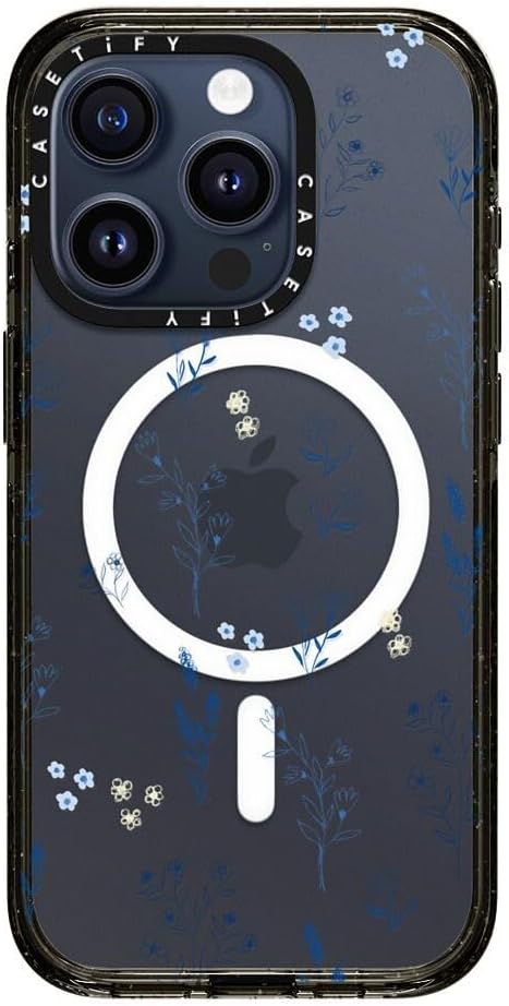 CASETiFY Funda Impact para iPhone 15 Pro 4 veces probada contra caídas de grado militar, protección contra caídas de 8.2 pies, compatible con