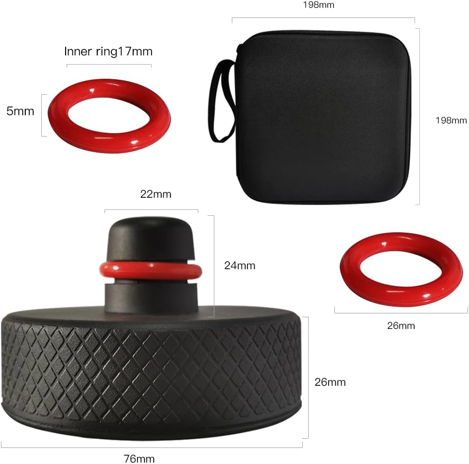 Paquete de 4 almohadillas de elevación compatibles con accesorios Tesla Model 3SXY, adaptador de almohadilla de goma sin olor