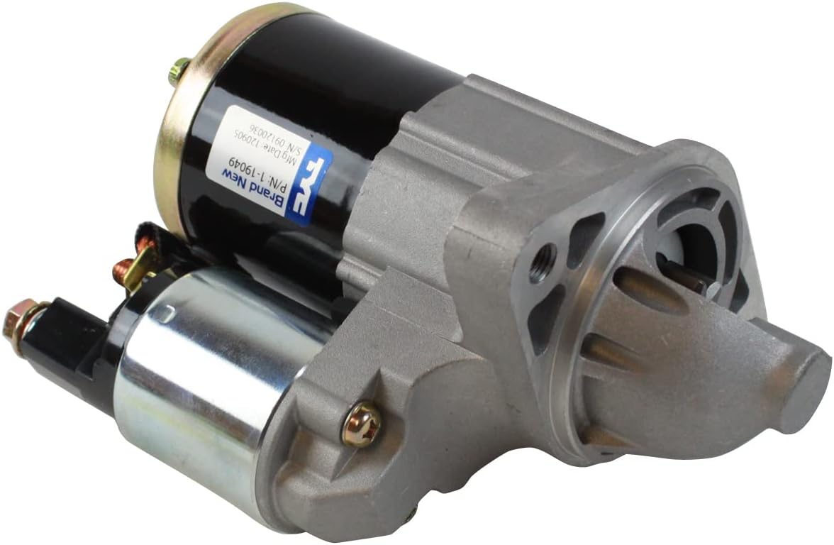 TYC Motor de arranque 1-19049 compatible con Toyota Corolla 2009-2014, negro