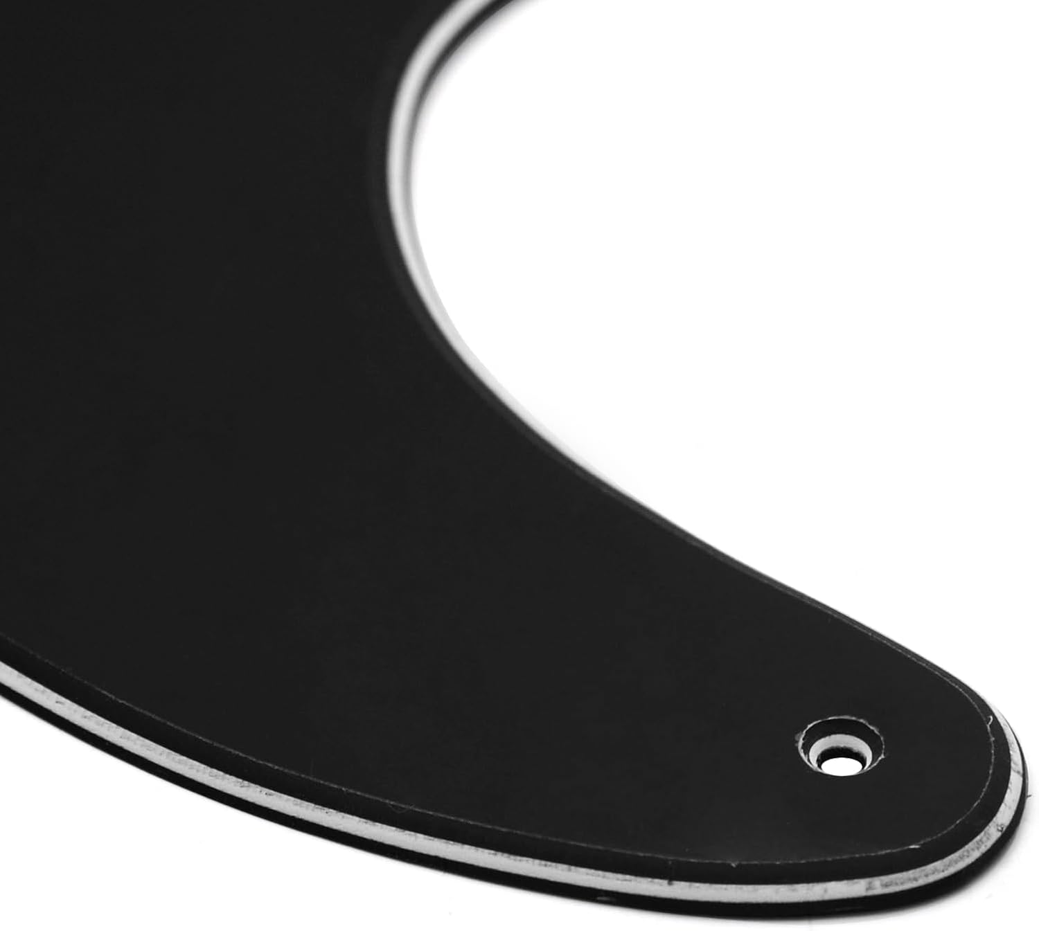 SAPHUE TL Pickguard – Agujero de recogida de bobina individual de 3 capas, agujero de 8 tornillos, placa de rascar para guitarras eléctricas estilo