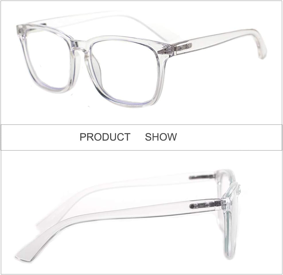 JOSCHOO Lentes de lectura con bloqueo de luz azul para mujeres y hombres, antifatiga ocular, anteojos para computadora