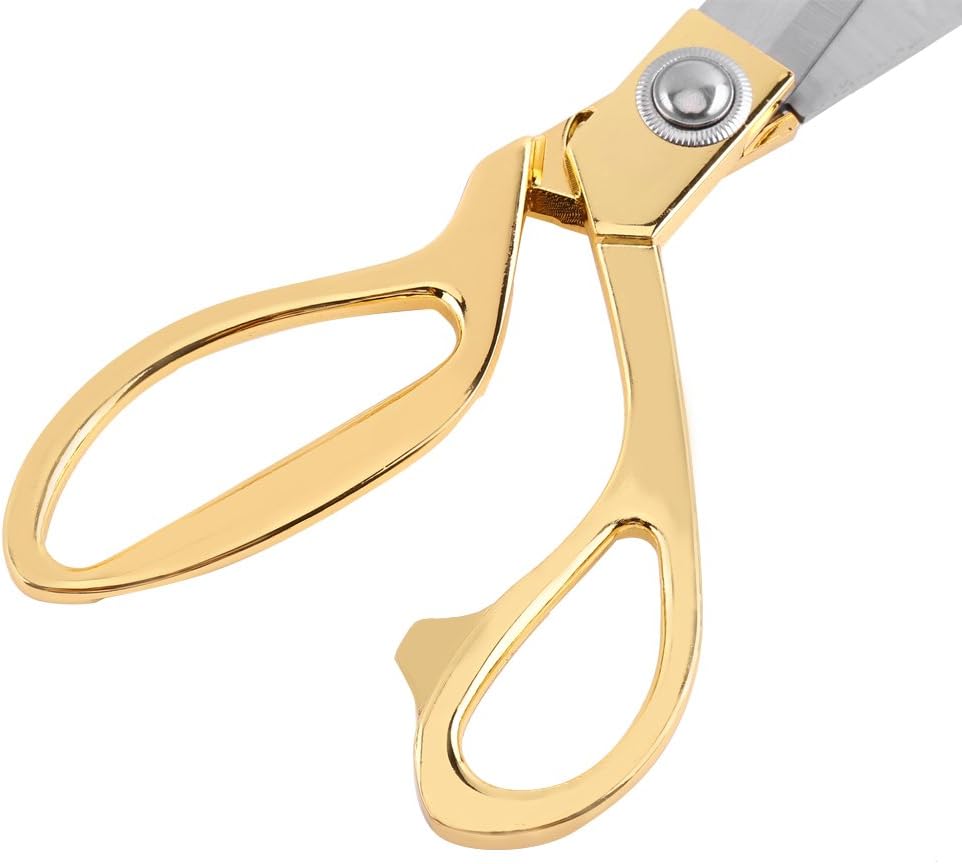 Tijeras de corte de costura, tijeras multiusos, tijeras de tela, tijeras de coser estilo vintage, tijeras de tejer con mango cómodo para coser