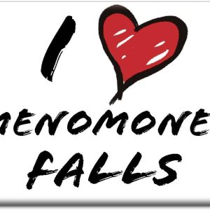 MENOMONEE FALLS IMÁN DE FRIGORÍFICO WISCONSIN (WI) IMANES USA SOUVENIR I LOVE GIFT (Var. INFORMAL) MENOMONEE FALLS IMÁN DE FRIGORÍFICO WISCONSIN (WI) IMANES USA SOUVENIR I LOVE GIFT (Var. INFORMAL)