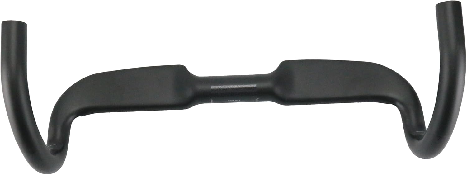 Alfa Pasca Aero – Manillares para bicicleta de carretera de carbono de carreras, manillares de bicicleta, barras de caída livianas, 31.8 UD