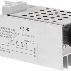 SCR Regulador de Voltaje 10000W Ultra High PowerSpeed Controlador Dimmer Termostato AC 110V 220V Regulador de voltaje Controlador de temperatura de SCR Regulador de Voltaje 10000W Ultra High PowerSpeed Controlador Dimmer Termostato AC 110V 220V Regulador de voltaje Controlador de temperatura de