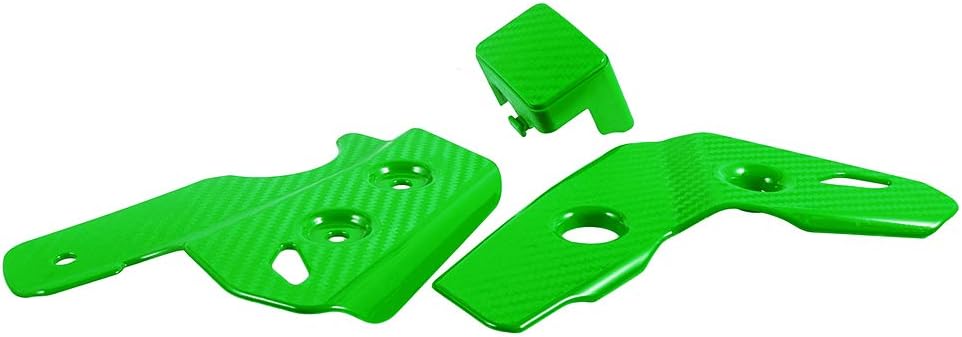 Protector de marco de motocicleta parachoques cubierta protectora Accesorios de carenado para KLX250 1993-2016 para D-TrackerX 1998-2016 (verde)