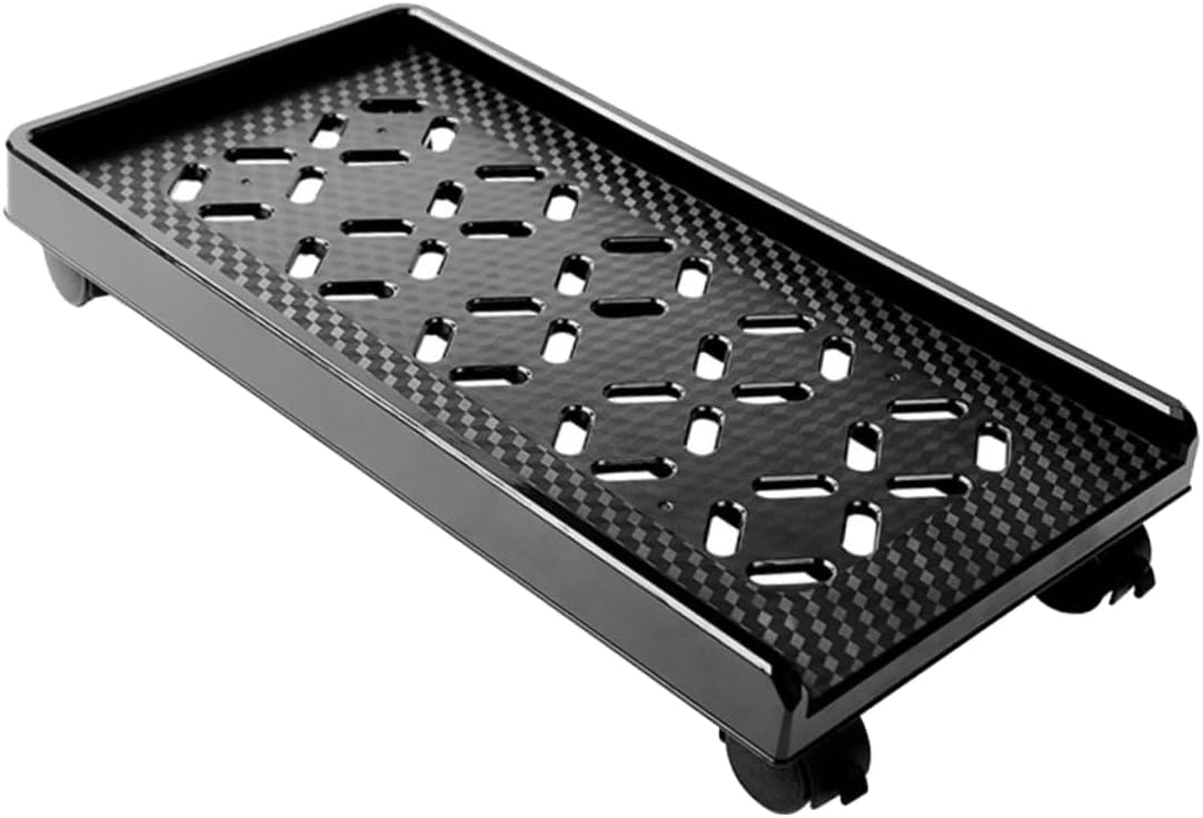COOPHYA Base de computadora con ruedas, soporte de computadora para torre de escritorio, soporte de polea de CPU, carrito de computadora, soporte de