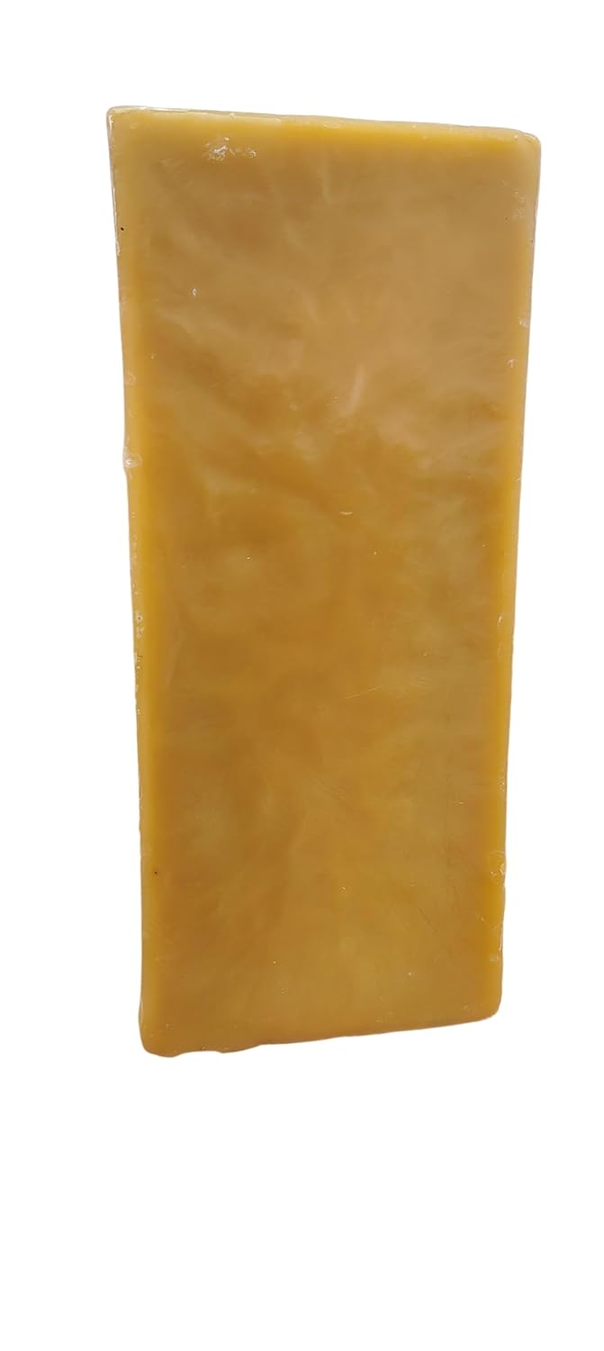100% Natural Beeswax Block 2.21 lbs or 1 kg (Hexpro-Mex)
