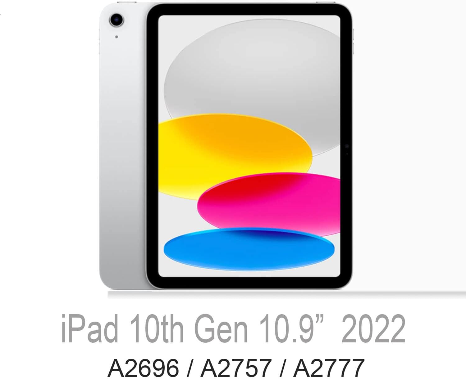 Feams Funda para iPad de 10 generación de 10.9 pulgadas 2022 con función atril y función de encendido automático funda de piel con soporte para