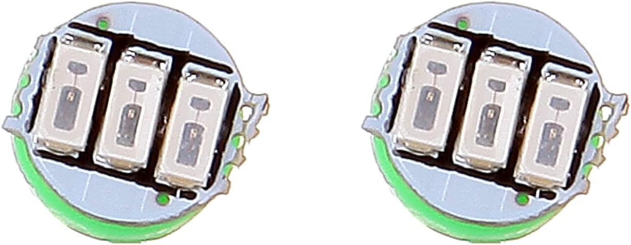 Bombillas de luces LED para tablero 20x T5 17 74 73 3-3014SMD, Verde