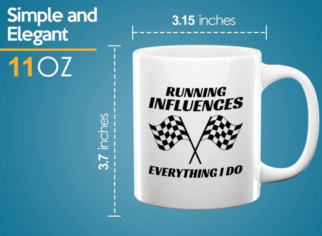 Racer Coffee Mug 11oz White – Everything I Do – Fuel Speed Racer Car Guys Circuit Automotive Racing Boy Gifts For Him Dad Men Boyfriend