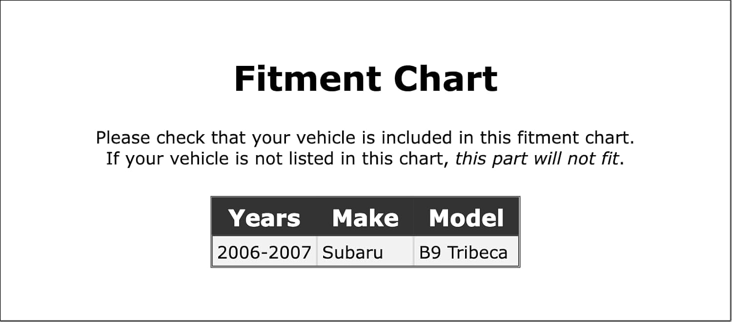 Sensor de velocidad de rueda ABS trasero compatible con Subaru B9 Tribeca 2006 2007 PC-686004