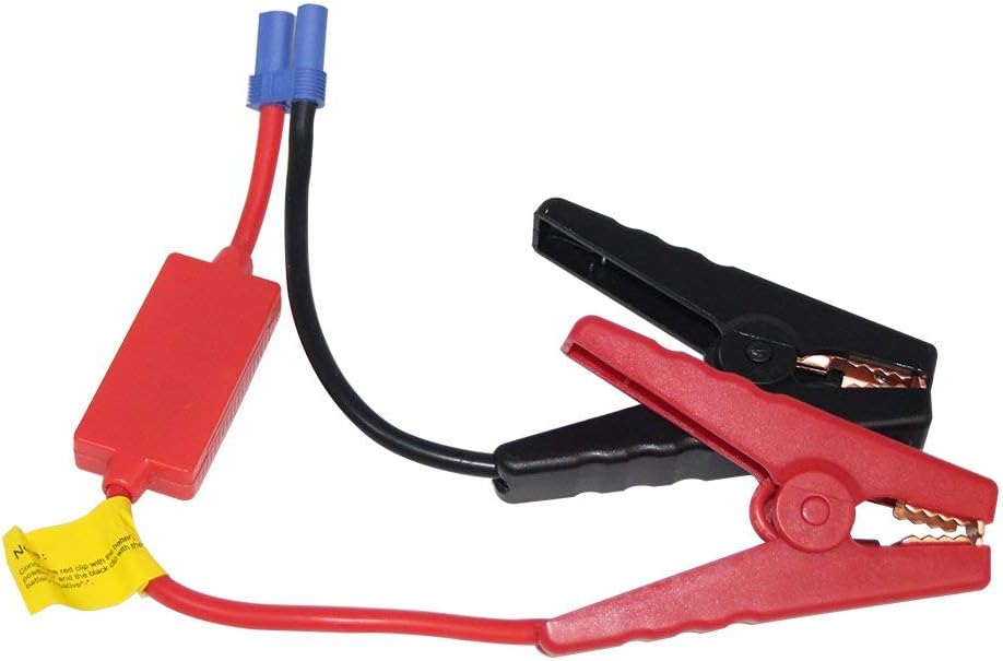 Cable de arranque de batería de emergencia EC5 conector para 12 V portátil de arranque de coche Jump Pack Jump Box Batería Alligator Clamp Clip