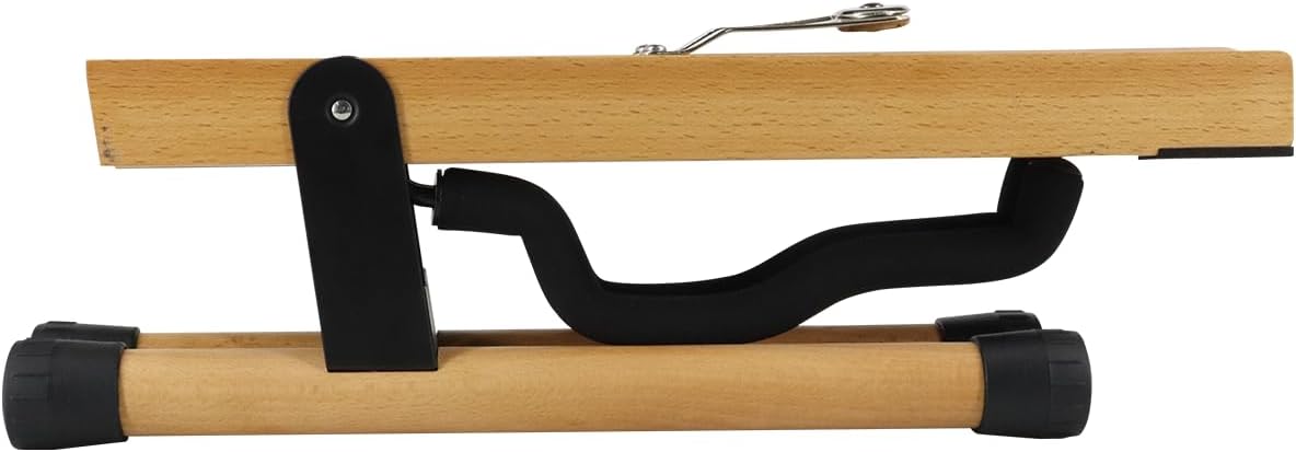 Soporte de guitarra plegable portátil de madera para guitarra acústica clásica eléctrica bajo banjo ukelele