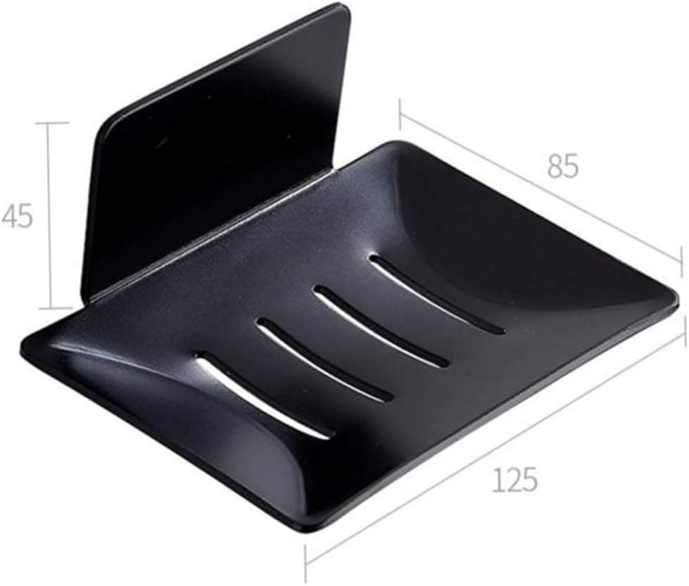 Jabonera para baño, soporte para jabonera, jabonera sin perforación, cesta de drenaje sin perforación, jabonera