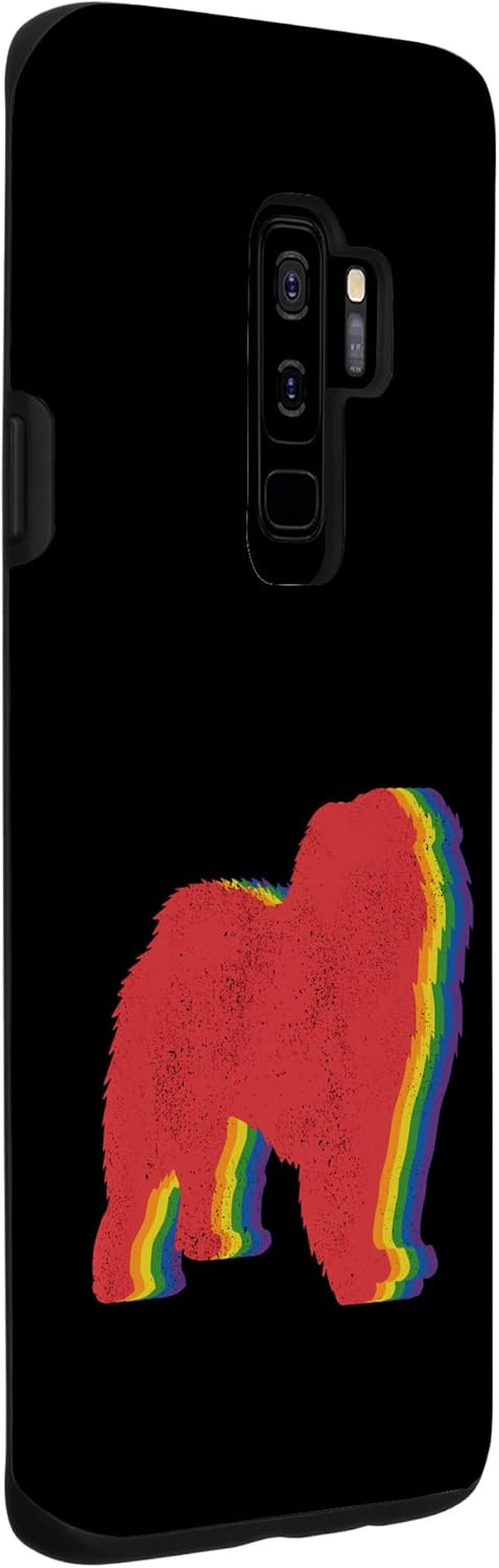 Galaxy S9+ Chow Chow Dog Gay Pride LGBTQ Supporter Rainbow Ally Case
