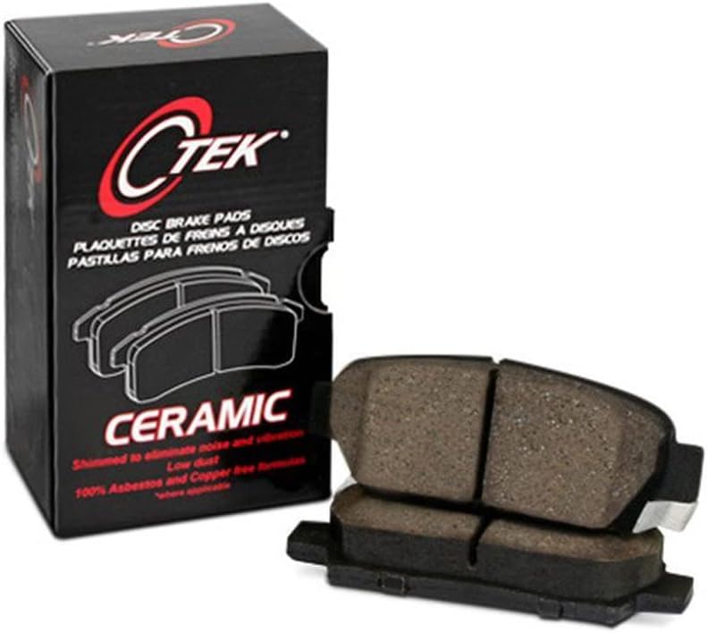 Pastillas de freno delanteras y rotores de disco de freno pastillas de cerámica para Chevy 1994-2010, compatible con Chevy Monza 2003