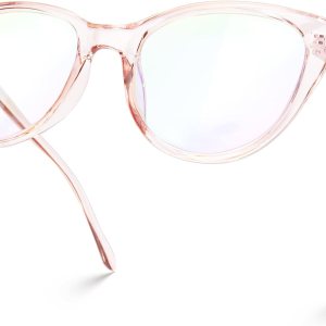VISOONE Gafas de bloqueo de luz azul medianas con antirreflejos para mujeres de computadora VISOONE Gafas de bloqueo de luz azul medianas con antirreflejos para mujeres de computadora