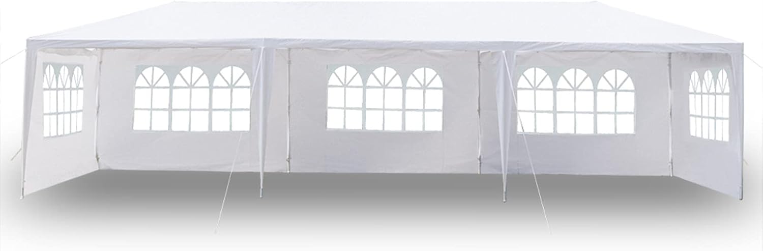 Tienda de campaña para exteriores, 10 x 30 pies, toldo para exteriores, tienda de campaña para fiestas, bodas, tienda de campaña impermeable,