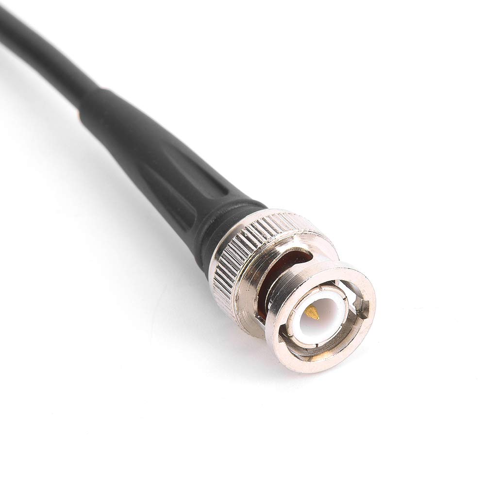 Cable coaxial BNC, cable coaxial de clip BNC, accesorios de línea de prueba del generador de funciones (35.4 in 50), cables de audio coaxiales
