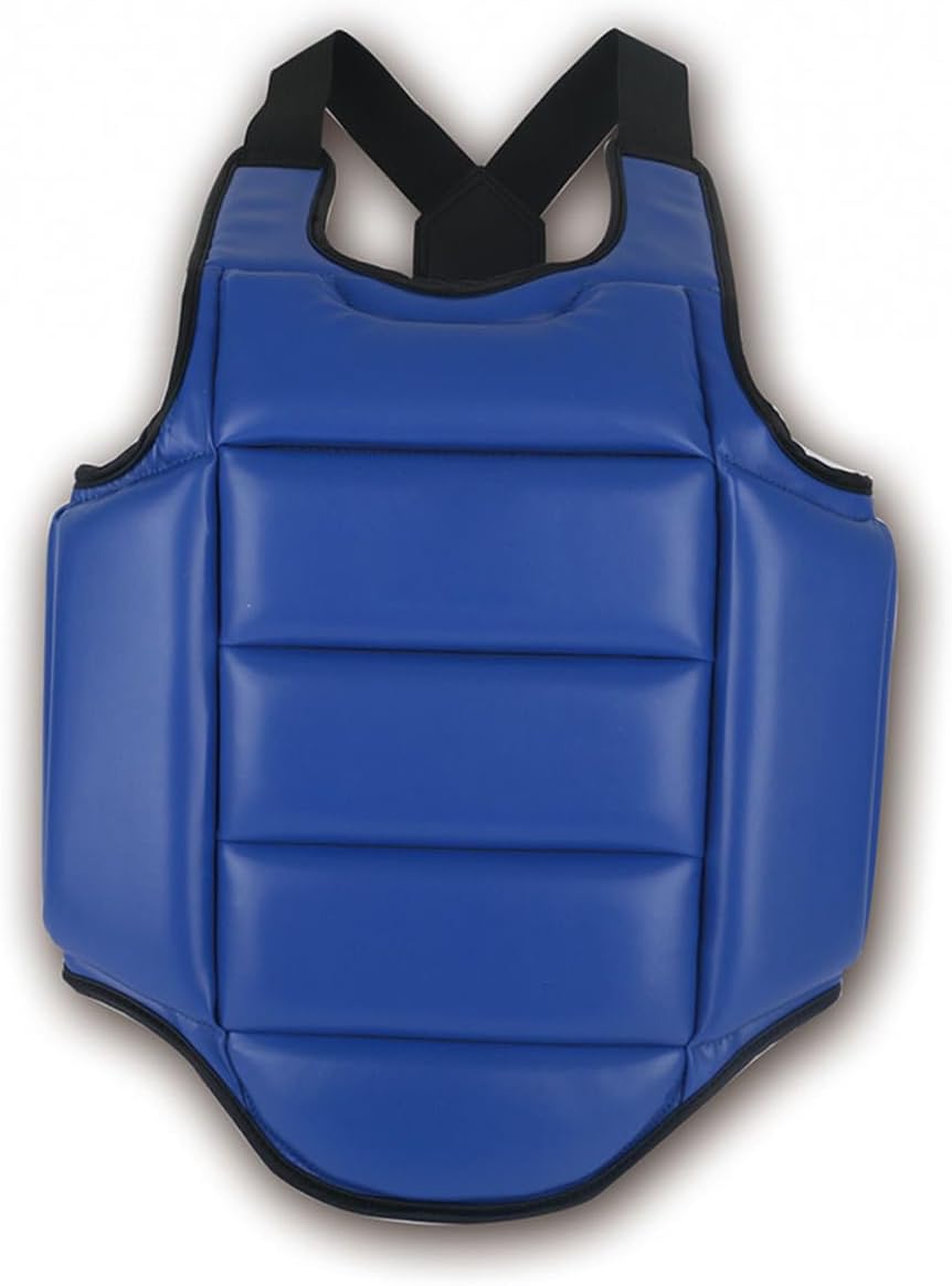 Taekwondo Sparring – Protector de pecho, protector de cuerpo de boxeo reversible, Kickboxing MMA Muay Thai Chest Guard, entrenamiento de boxeo
