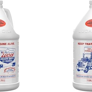 Lucas Oil 10002 Estabilizador de aceite resistente, 1 galón (paquete de 2) Lucas Oil 10002 Estabilizador de aceite resistente, 1 galón (paquete de 2)