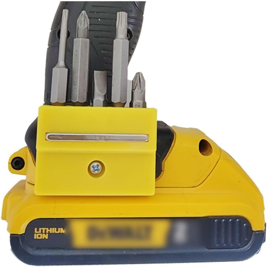 NXPOXS Magnetic Bit Holder Drill Bit Organizer Fit for Dewalt 20V Drills Screwdriver and Impacts (4PCS)