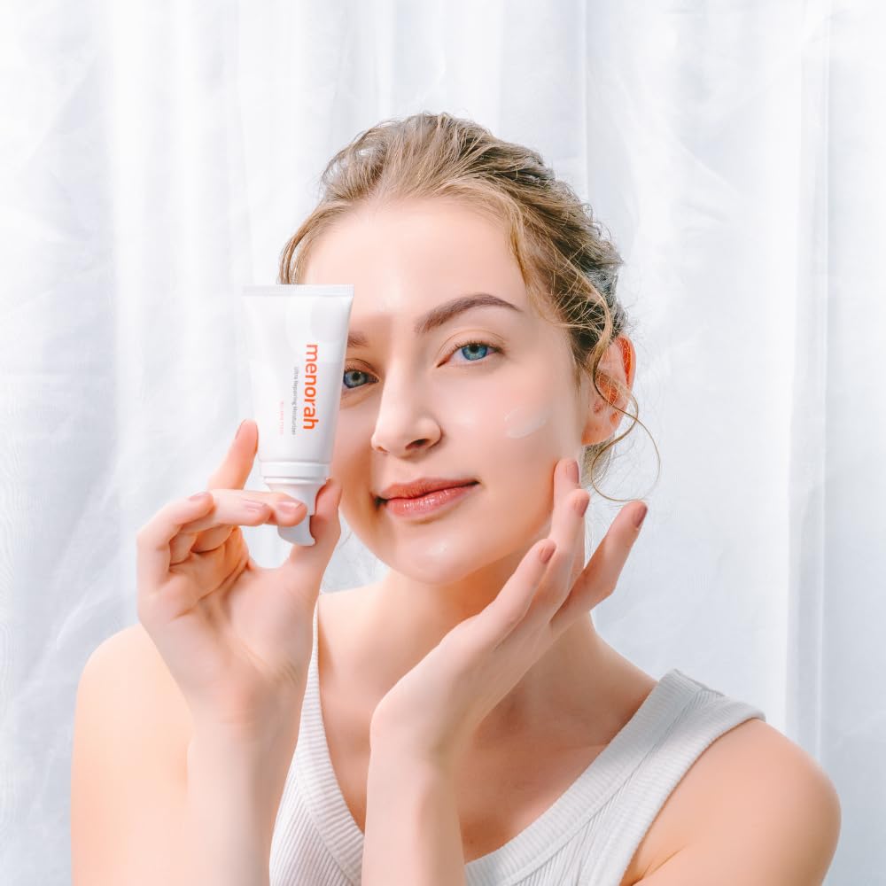 menorah Skincare – Hidratante ultra reparador, textura ligera, alivia la picazón, fortalece la barrera de la piel, con extracto de semilla de