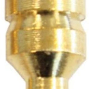 BIRCHWOOD CASEY Brass Push Jag  Herramienta de punta puntiaguda duradera y versátil para mantenimiento de armas, limpieza de ajuste apretado BIRCHWOOD CASEY Brass Push Jag  Herramienta de punta puntiaguda duradera y versátil para mantenimiento de armas, limpieza de ajuste apretado