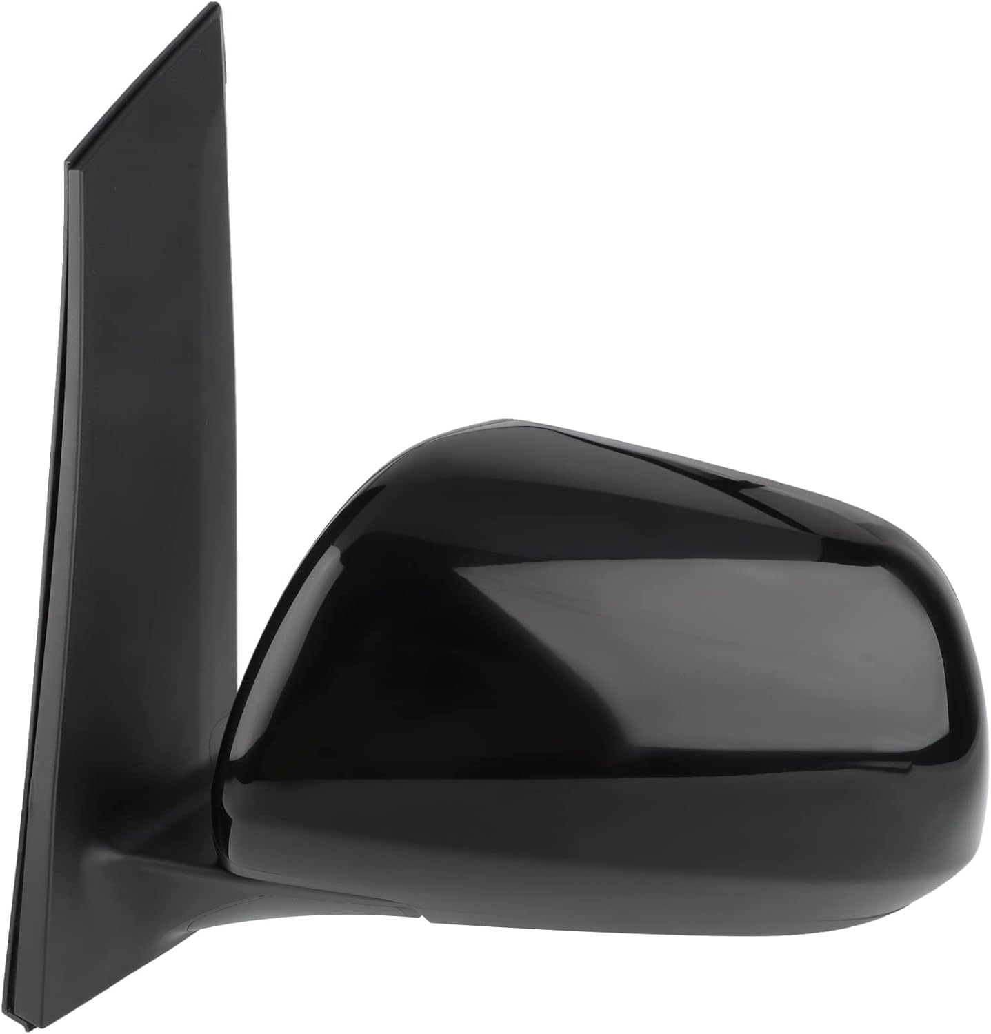 SCITOO Espejo retrovisor lateral izquierdo para Toyota Siena Power Adjusted Heat Black Espejo exterior liso TO1320265