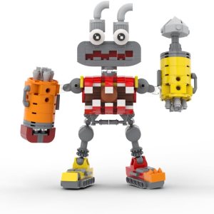 Epic Level Monster Wubbox – Juego de bloques de construcción de figuras de acción cantando, juguetes creativos, coleccionables, cumpleaños, adecuado Epic Level Monster Wubbox – Juego de bloques de construcción de figuras de acción cantando, juguetes creativos, coleccionables, cumpleaños, adecuado