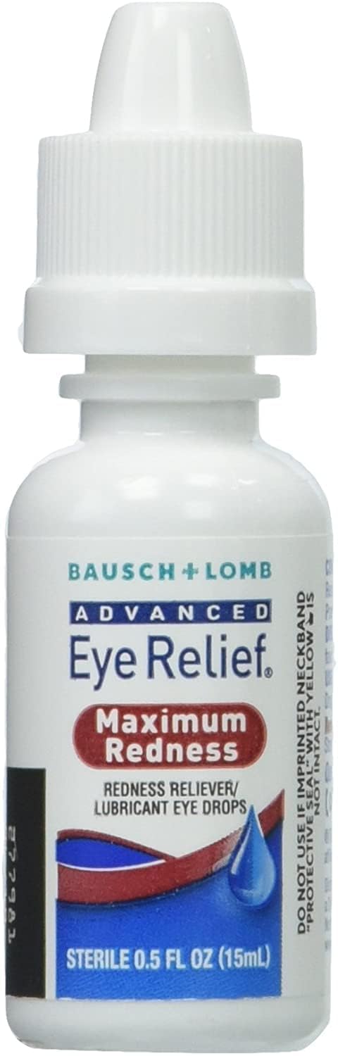 Paquete especial de 6 gotas de alergia Bausch & Lomb máxima fuerza 0.5 onzas