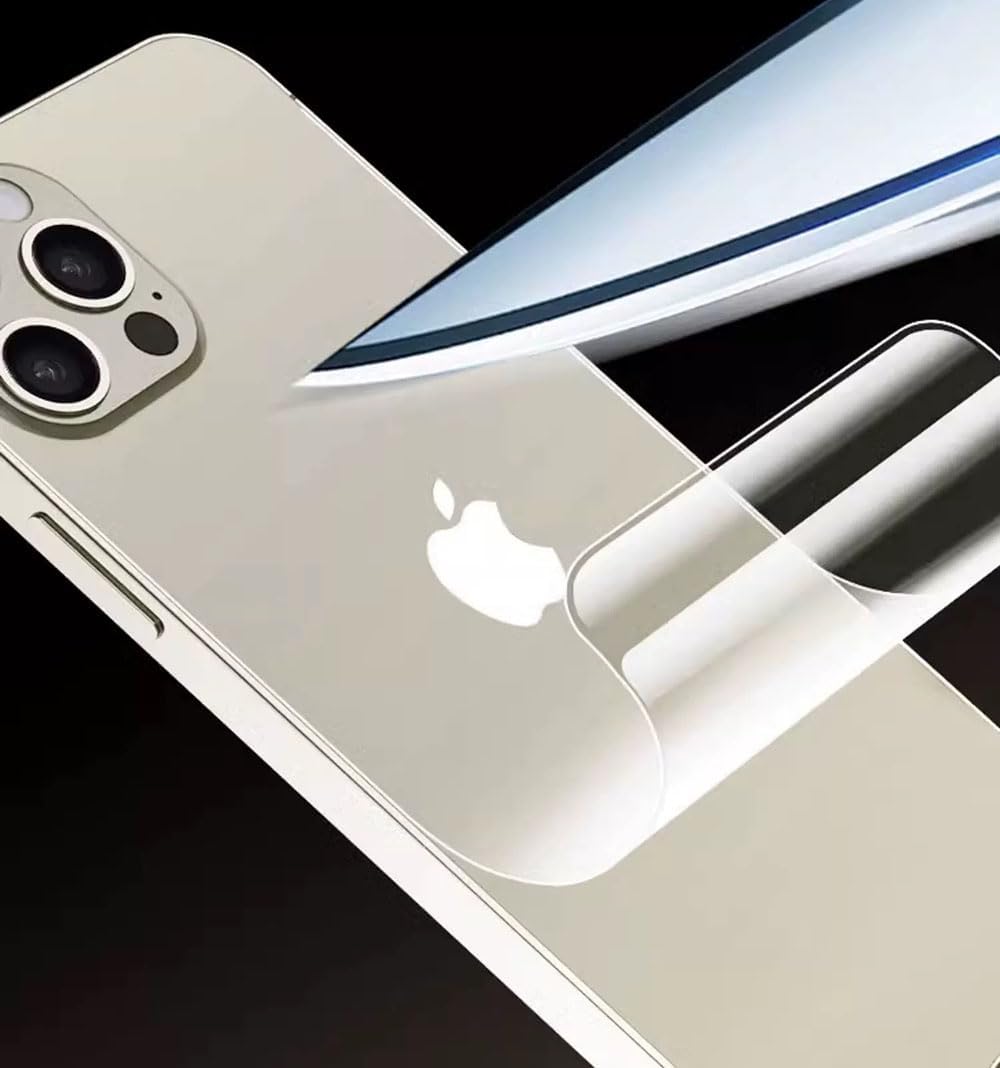 Película protectora de pantalla trasera para iPhone 15 Pro Max Película de hidrogel no vidrio