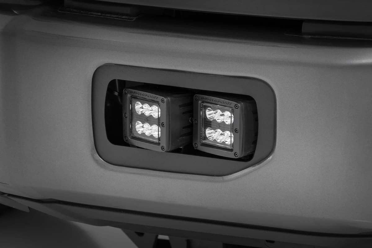 Rough Country Kit de luces antiniebla LED SpotFlood para Ford F-150-70865 2015-2017