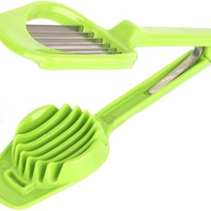 Cortador de huevos duros Cortador de huevos duros Cortador de huevos verdes de plástico verde Cortador de huevos pequeños Kiwi Fruta Banana Cortador Cortador de huevos duros Cortador de huevos duros Cortador de huevos verdes de plástico verde Cortador de huevos pequeños Kiwi Fruta Banana Cortador