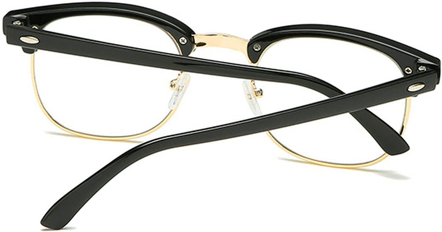 minclTransition Fotocromático Gafas de lectura para hombres mujeres claro gafas de sol lectores UV400 retro remache cuadrado Gafas marco