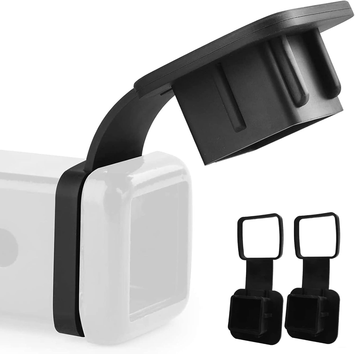 Trailer Hitch Cover Tube Plug Insert Fits 2″ Receivers for Ford Chevy Chevrolet Jeep Dodge RAM Toyota Tundra 4Runner Tacoma RAV4 1L2Z-17F000-CA