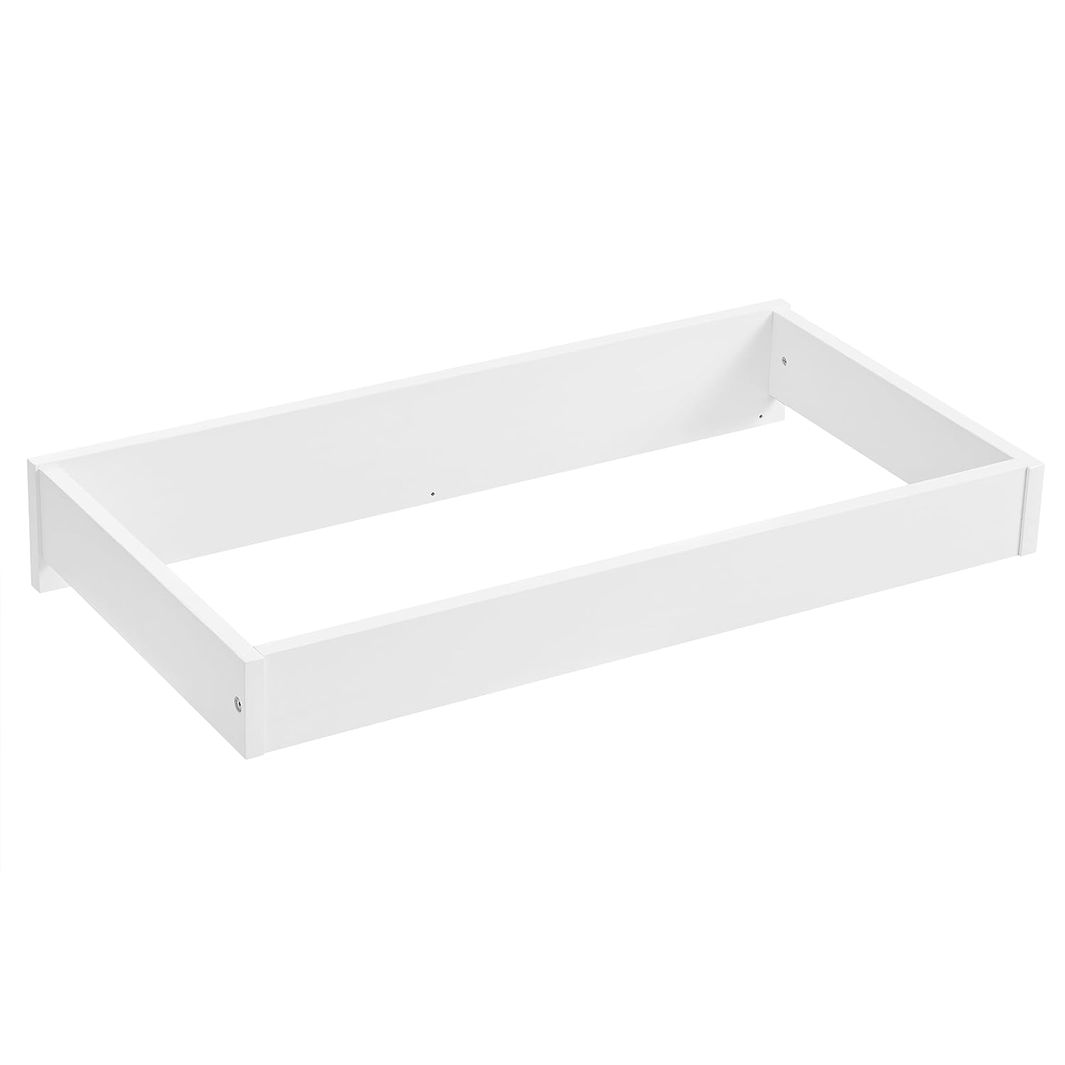 Oxford Baby Briella – Cubrecolchón para cómoda de 3 cajones, color blanco