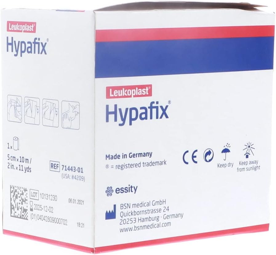 4209 Cinta HypaFix Retention LF Resistente al Agua 2″x10yd No Tejida Ea Parte No. 4209 por Smith & Sobrino Cuidado de Heridas