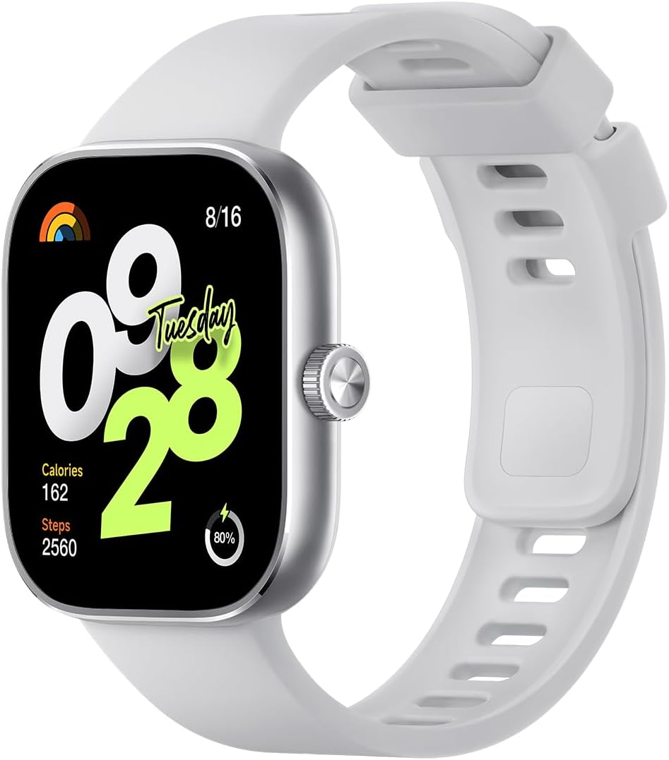 Xiaomi Redmi Watch 4 Smartwatch con pantalla AMOLED de 1.97″ con 390 x 450 píxeles y 60Hz, hasta 20 días de duración de la batería, HyperOS,