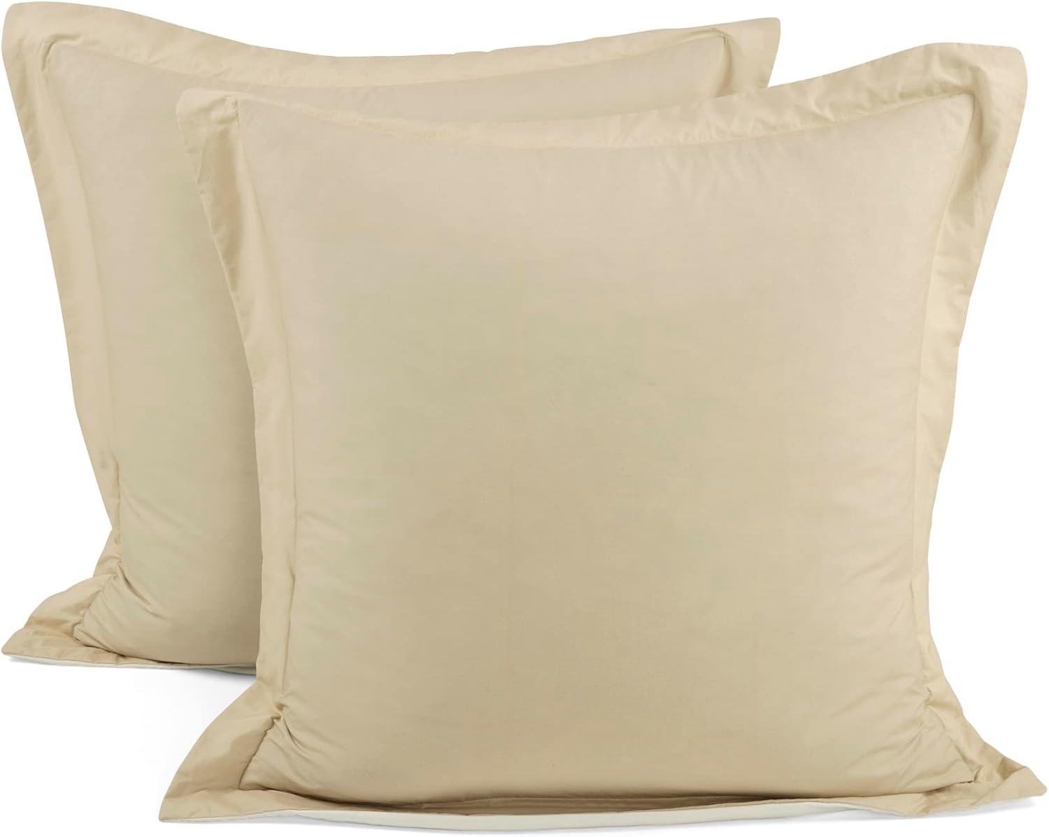 Lush Decor Juego de edredón de 5 piezas con botones de lino, tamaño matrimonialqueen, ropa de cama rústica y elegante con fundas europeas, diseño